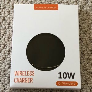 Wireless Phone Charger. Up to 10W. Brand new.